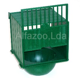 Ninho em pl�stico externo para aves.