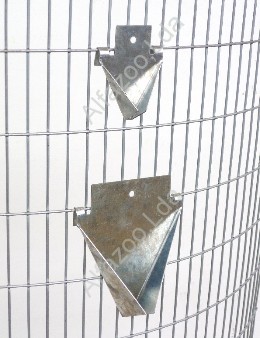 Suporte para poleiros em chapa Galvanizada.